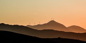 Wind farm in Crete